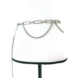 Silver Tone Chain Link Belt